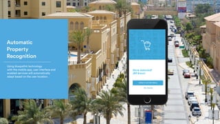 Automatic  
Property
Recognition
Using bluepath® technology
with the mobile app, user interface and
enabled services will automatically
adapt based on the user location.
 