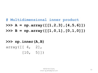 Python for Data Science and Scientific Computing | PDF
