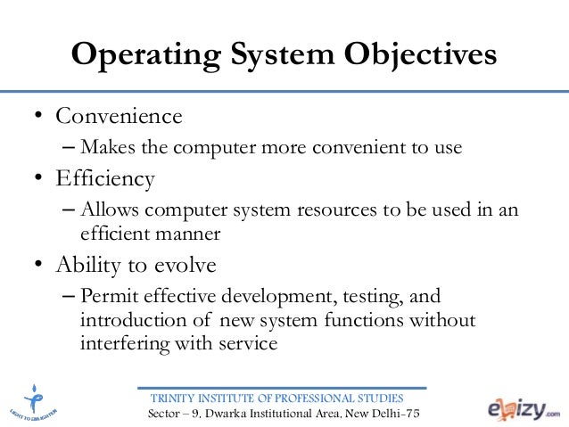 INTRODUCTION TO OPERATING SYSTEM