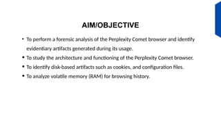 Forensic Analysis of AI-Powered Perplexity Comet Browser Artifacts and ...