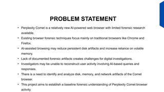 Forensic Analysis of AI-Powered Perplexity Comet Browser Artifacts and ...