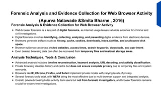 Forensic Analysis of AI-Powered Perplexity Comet Browser Artifacts and ...