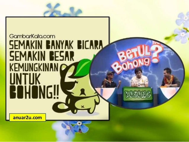 Akhlak 2 Sem 1 Bercakap Benar