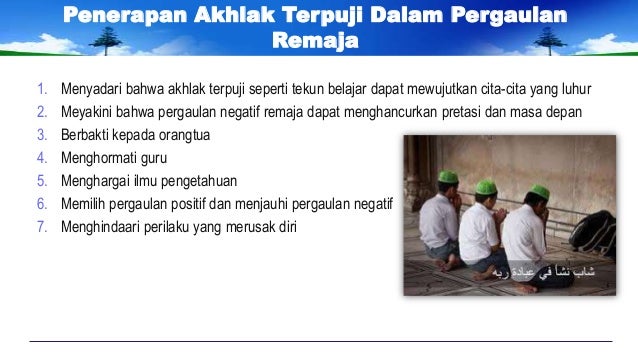 Akhlak Dalam Pergaulan Remaja