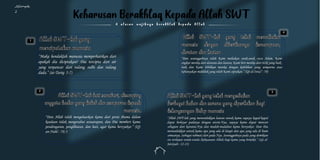 Kelompok
2
“Maka hendaklah manusia memperhatikan dari
apakah dia diciptakan? Dia tercipta dari air
yang terpancar dari tulang sulbi dan tulang
dada.” (at-Tariq: 5-7)
“Dan Allah telah mengeluarkan kamu dari perut ibumu dalam
keadaan tidak mengetahui sesuatupun, dan Dia memberi kamu
pendengaran, penglihatan, dan hati, agar kamu bersyukur.” (QS
an-Nahl : 78) 3
“Allah SWT-lah yang menundukkan lautan untuk kamu supaya kapal-kapal
dapat berlayar padanya dengan seizin-Nya, supaya kamu dapat mencari
sebagian dari karunia-Nya dan mudah-mudahan kamu bersyukur. Dan Dia
menundukkan untuk kamu apa yang ada di langit dan apa yang ada di bumi
semuanya, (sebagai rahmat) dari pada Nya. Sesungguhnya pada yang demikian
itu terdapat tanda-tanda (kekuasaan Allah) bagi kamu yang berpikir.” (QS al-
Jatsiyah : 12-13)
“Dan sesungguhnya telah Kami muliakan anak-anak cucu Adam, Kami
angkut mereka dari daratan dan lautan, Kami beri mereka dari rizki yang baik-
baik dan Kami lebihkan mereka dengan kelebihan yang sempurna atas
kebanyakan makhluk yang telah Kami ciptakan.” (QS al-Israa‟: 70)
 