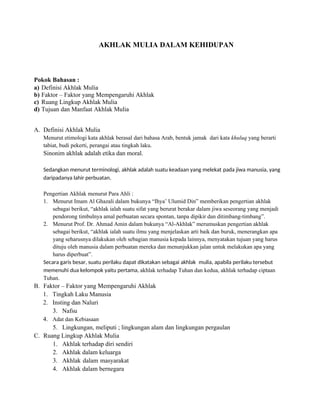 MATERI-AKHLAK MULIA DALAM KEHIDUPAN.docx