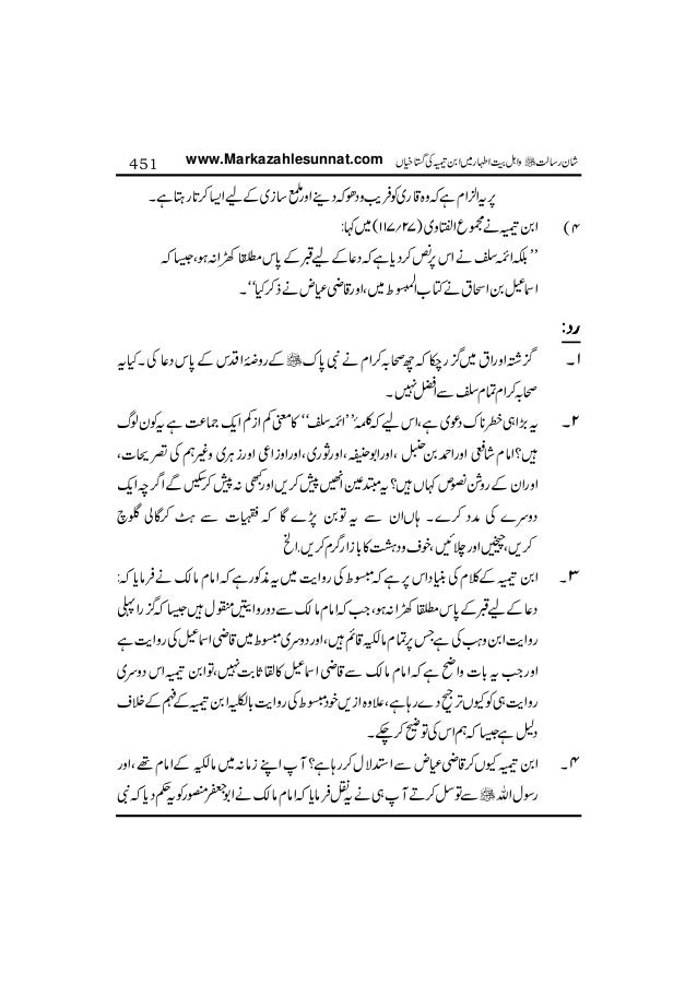 Akhta Ibne Taimiya Page 424 To 955