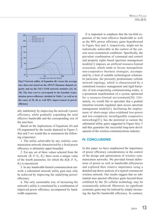Power versus bandwidth efficiency in wireless communications | PDF