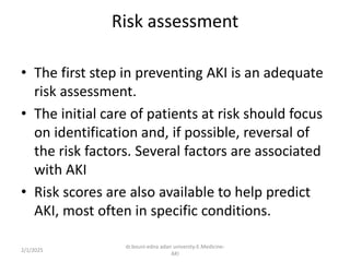 Comprehensive Approach to Acute Kidney Injury (AKI) Management and ...