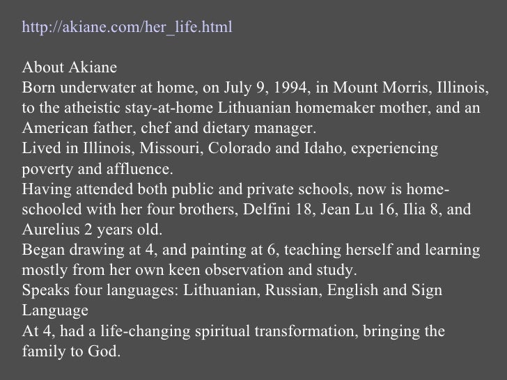 Akiane Kramarik Painter Inspired By Godi