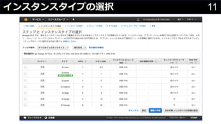 11インスタンスタイプの選択
 