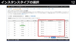 12インスタンスタイプの選択
 
