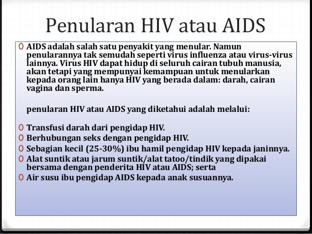HIV/AIDS and its impact