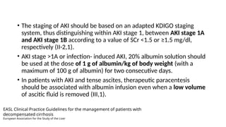 AKI in Cirrhosis power point presentation | PPTX
