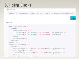Building BlocksBuilding BlocksBuilding BlocksBuilding Blocks
34
 