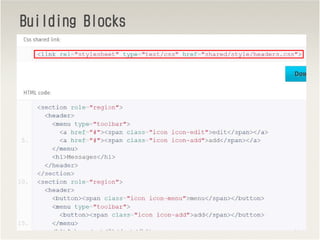 Building BlocksBuilding BlocksBuilding BlocksBuilding Blocks
35
 