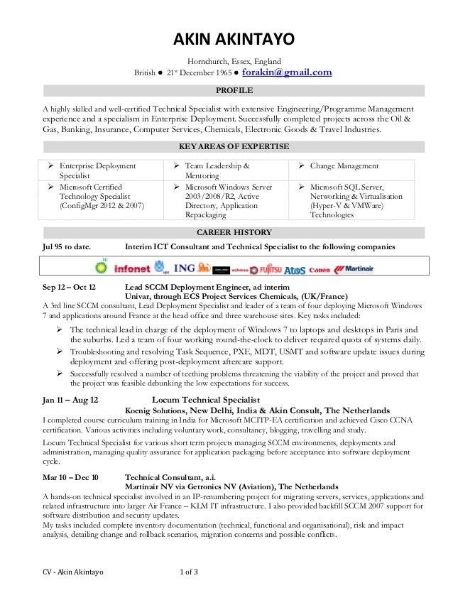 resume with linkedin