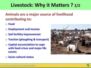 Livestock and Economic Well-being in Africa