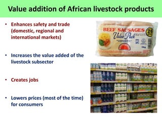 Livestock and Economic Well-being in Africa