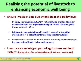 Livestock and Economic Well-being in Africa
