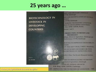 Livestock and Economic Well-being in Africa