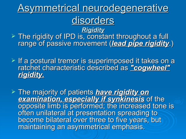 Akinetic rigid syndrome