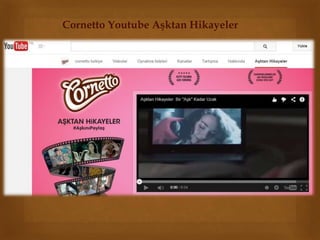 Cornetto Youtube Aşktan Hikayeler 
 