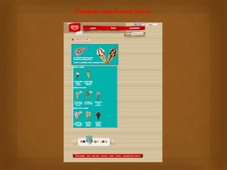 Cornetto’nun Resmi Sitesi 
 