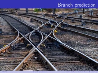 Branch prediction
28/32 Branch prediction
 