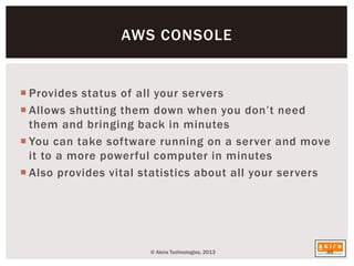 Full-stack Web Development with MongoDB, Node.js and AWS | PPTX