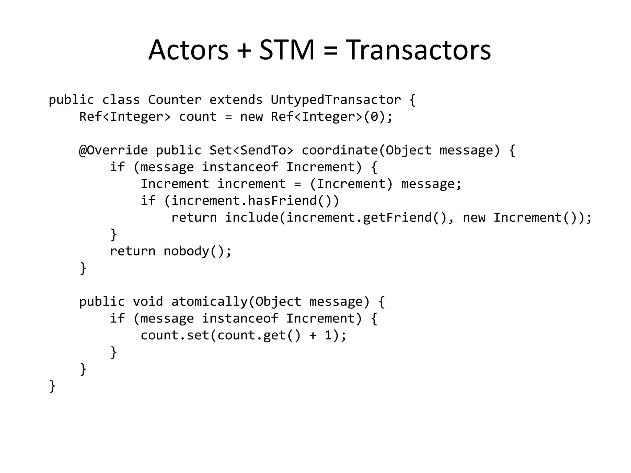 That encourages non-defensive programming: don’t try to prevent things from go wrong, because they will. Failures are a natural state in the life-cycle of your app: crash early and let someone else (that sees the whole picture), deal with it