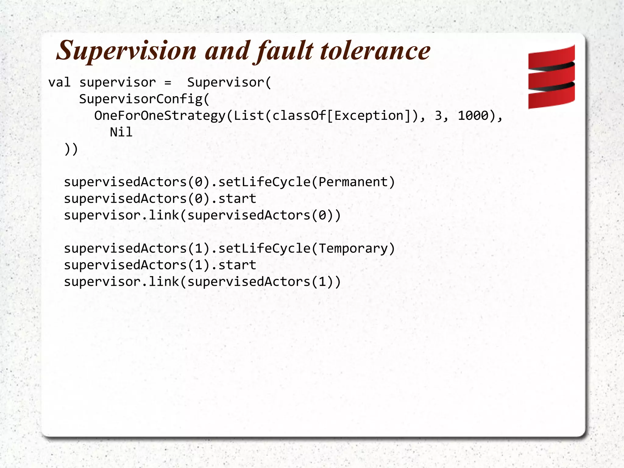Thread based dispatcher getContext().setDispatcher( Dispatchers.newThreadBasedDispatcher(getContext()));. self.dispatcher =  Dispatchers.newThreadBasedDispatcher(self) Worse scalability and performance 
