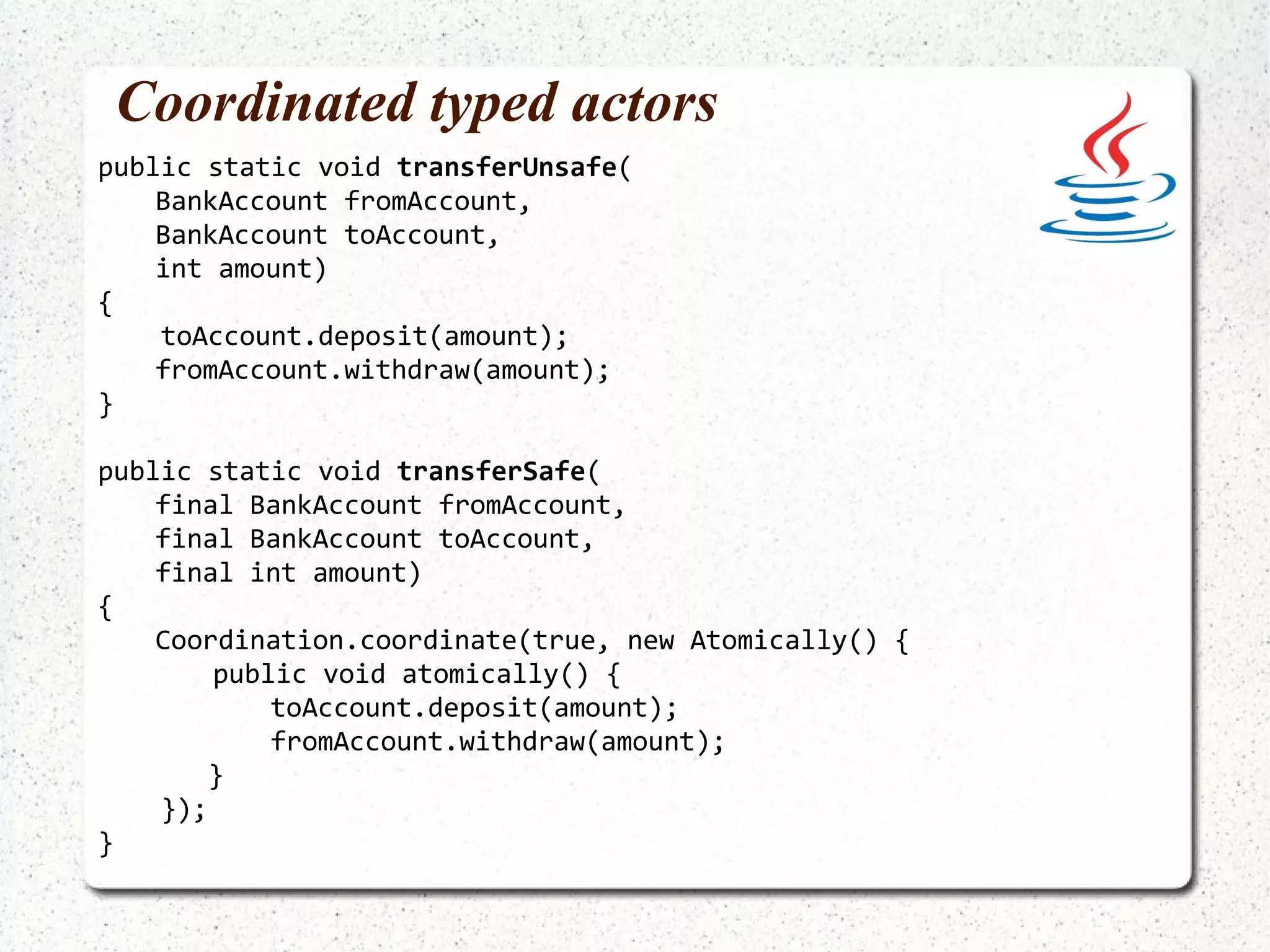 ACI (Atomic, Consistent, Isolated) Not Durable Built on Multiverse (http://multiverse.codehaus.org) 