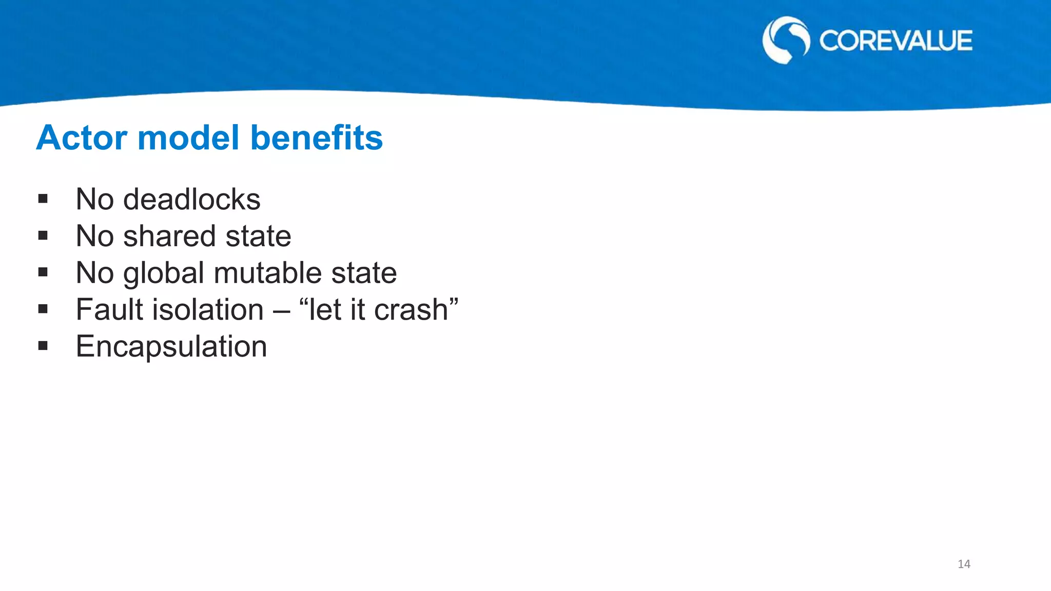 Introduction to actor model with examples on Akka.NET