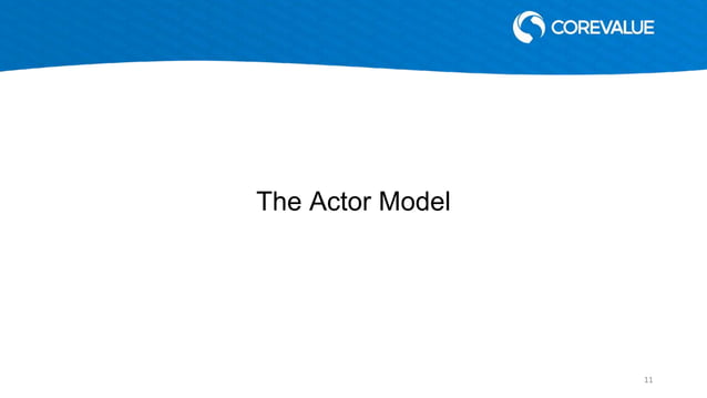 Introduction to actor model with examples on Akka.NET