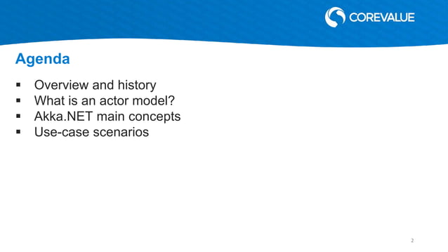 Introduction to actor model with examples on Akka.NET