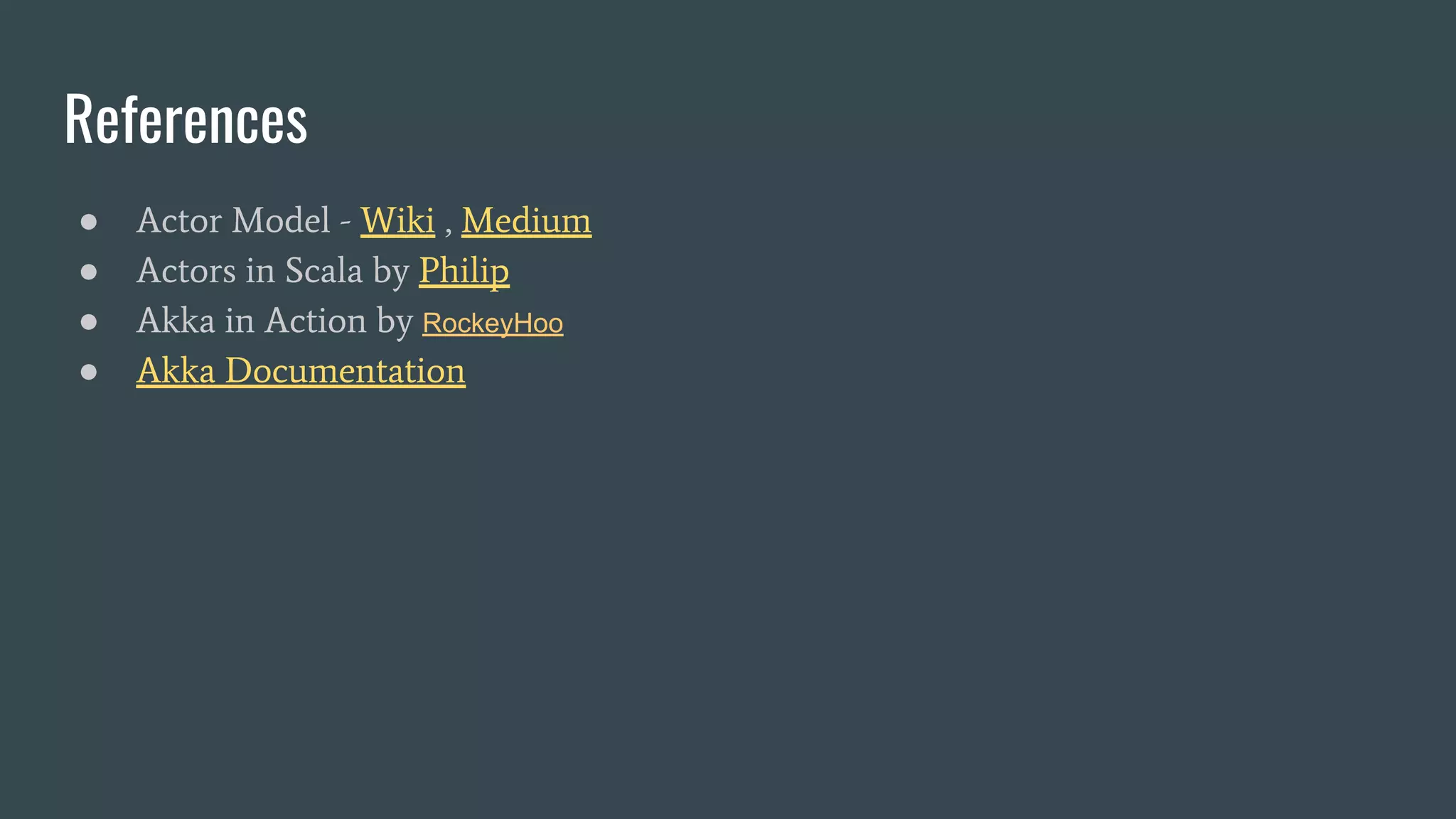 Actor Model Akka Framework | PDF