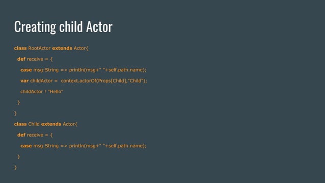 Actor Model Akka Framework | PDF