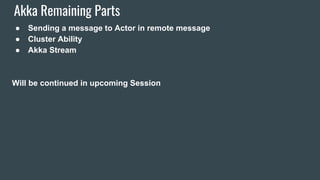 Actor Model Akka Framework | PDF