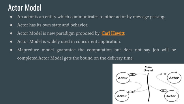 Actor Model Akka Framework | PDF