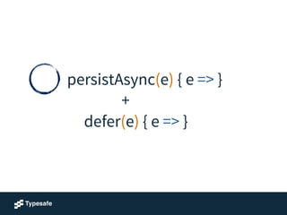 persistAsync(e) { e => }
+
defer(e) { e => }
 