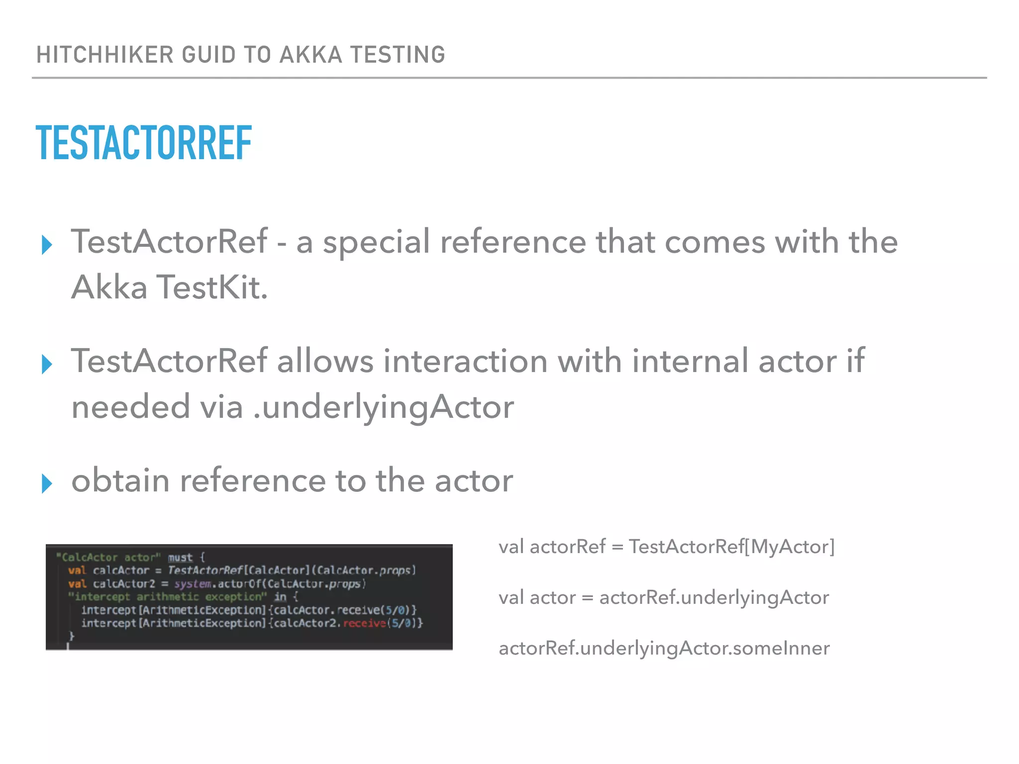 Akka testing | PDF