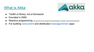 Akka - young fighter course | PPTX