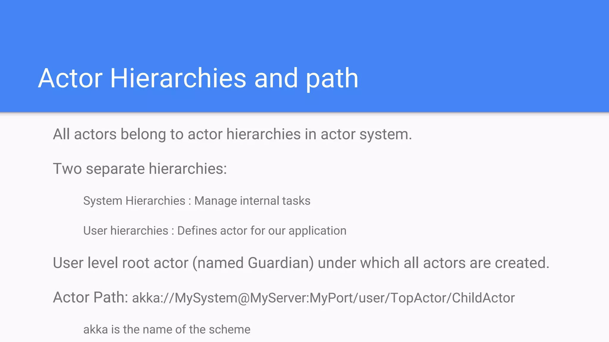 Akka framework | PPT