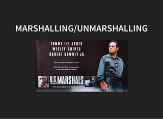 MARSHALLING/UNMARSHALLING
 