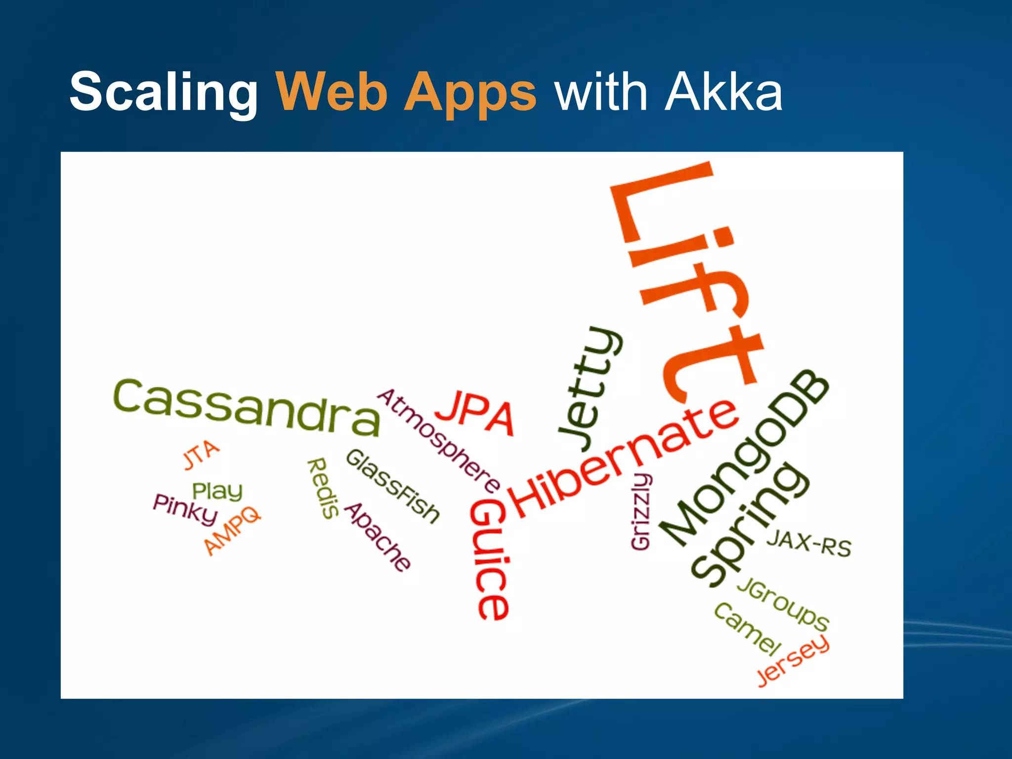 Scaling Web Apps with Akka
 