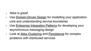 Akka Microservices Architecture And Design | PPTX