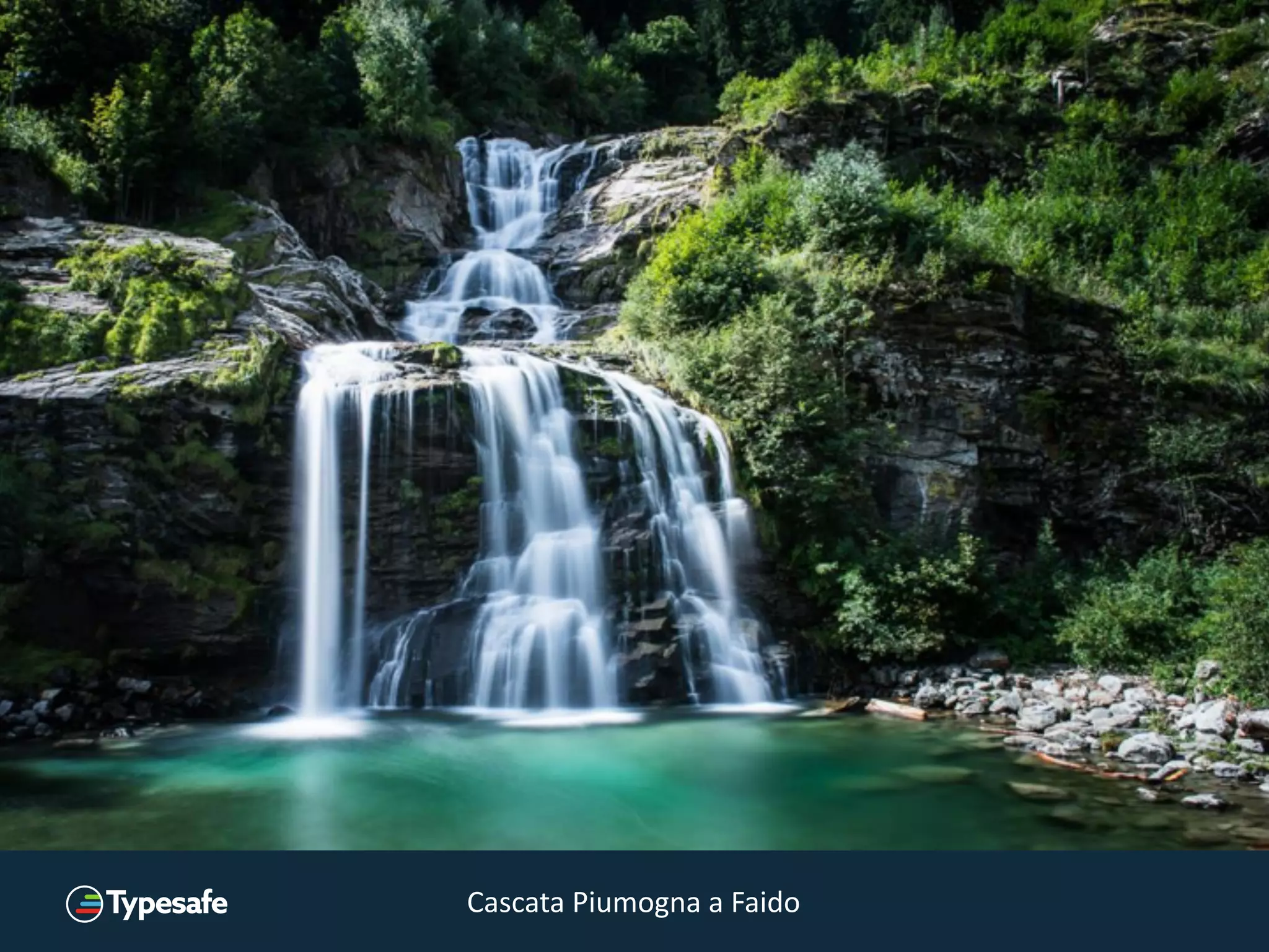 Cascata	
  Piumogna	
  a	
  Faido
 