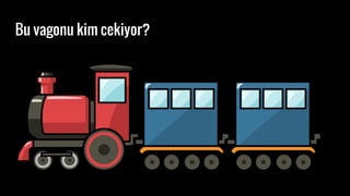 Bu vagonu kim cekiyor?
 