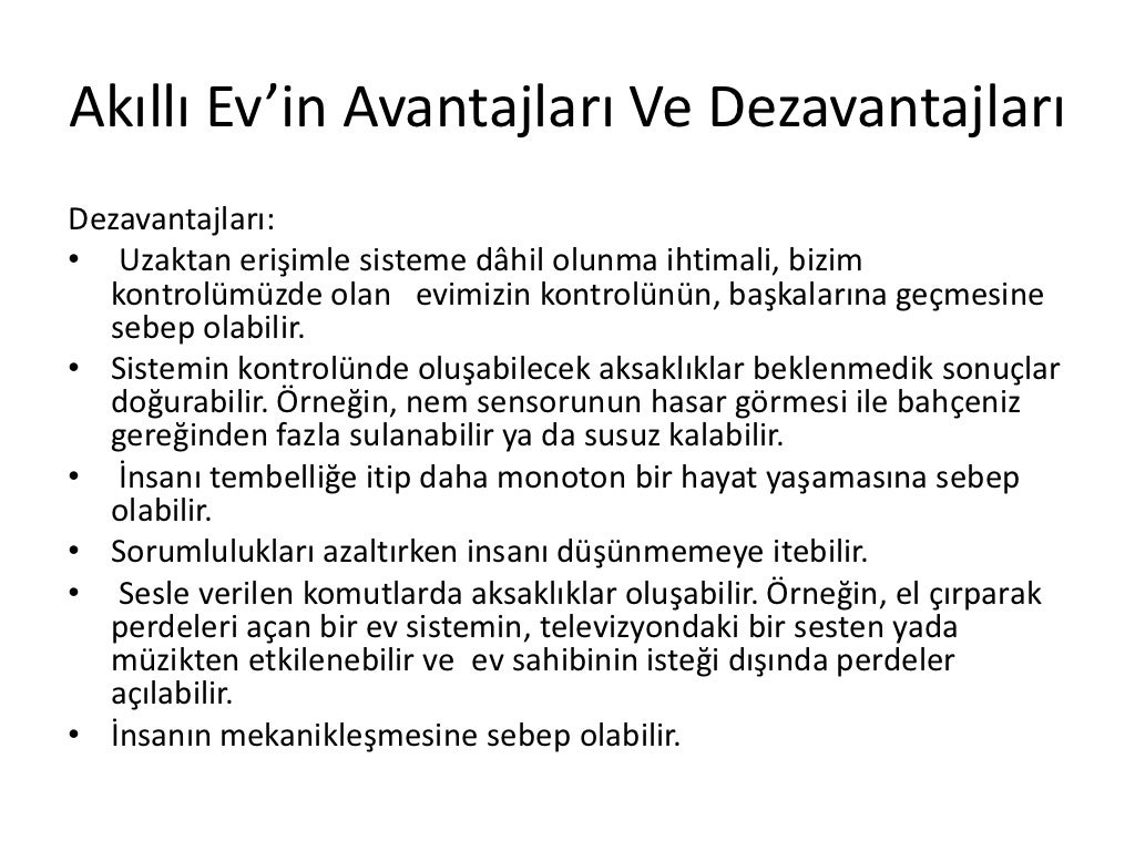 Akıllı ev otomasyonu